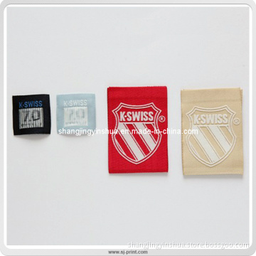 Custom Clothing Printed Flower Woven Labels